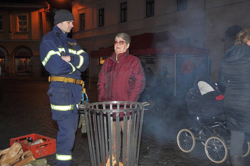 Mikuláš v Mnichově Hradišti.