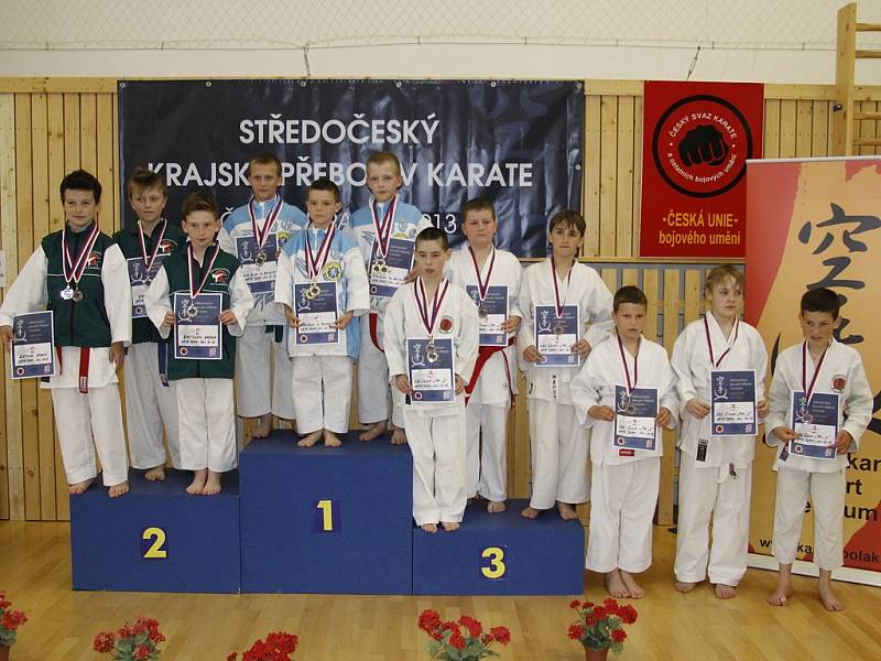 Auto Škoda - karate - krajské přebory 2013