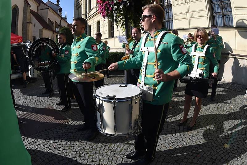 Svatováclavská jízda.