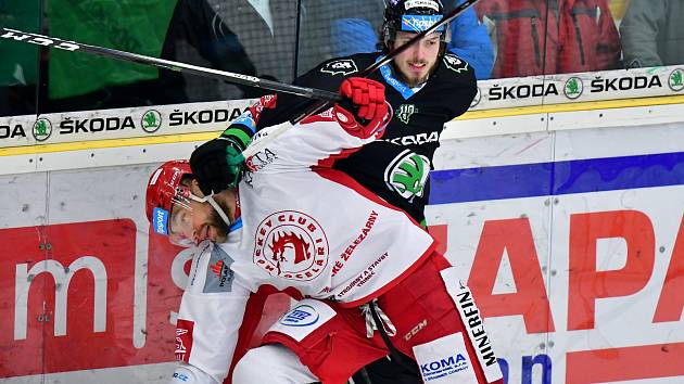 Tipsport extraliga: BK Mladá Boleslav - HC Oceláři Třinec.