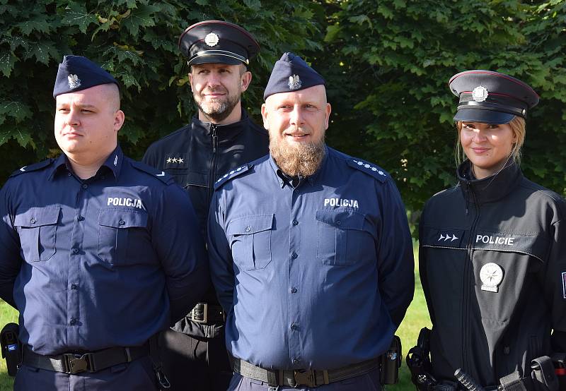 Polští policisté působili ve společných hlídkách s mladoboleslavskými policisty.