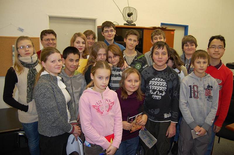 Žáci 8. základní školy navštívili Boleslavský deník.