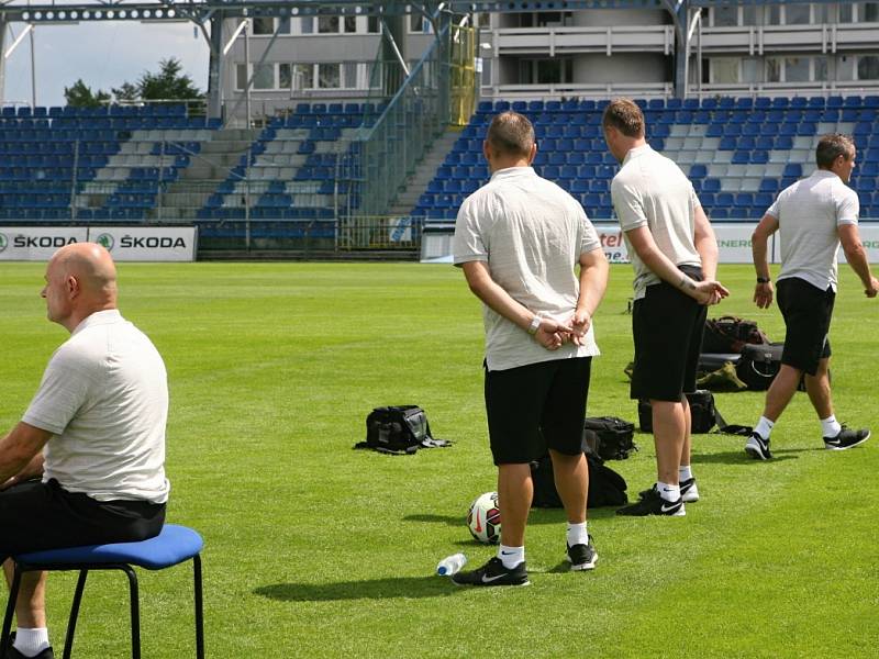 Předsezónní focení fotbalistů Mladé Boleslavi