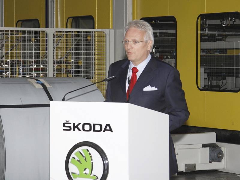Zahájení provozu nové lisovny ve Škoda Auto