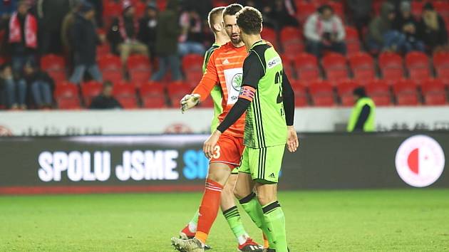 Slavia porazila doma Mladou Boleslav těsně 3:2