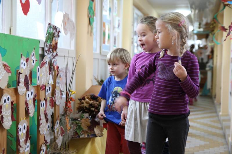  V mateřské škole Bakov nad Jizerou se konala druhá výstava týkající se nejbarevnějšího období – období podzimu. 