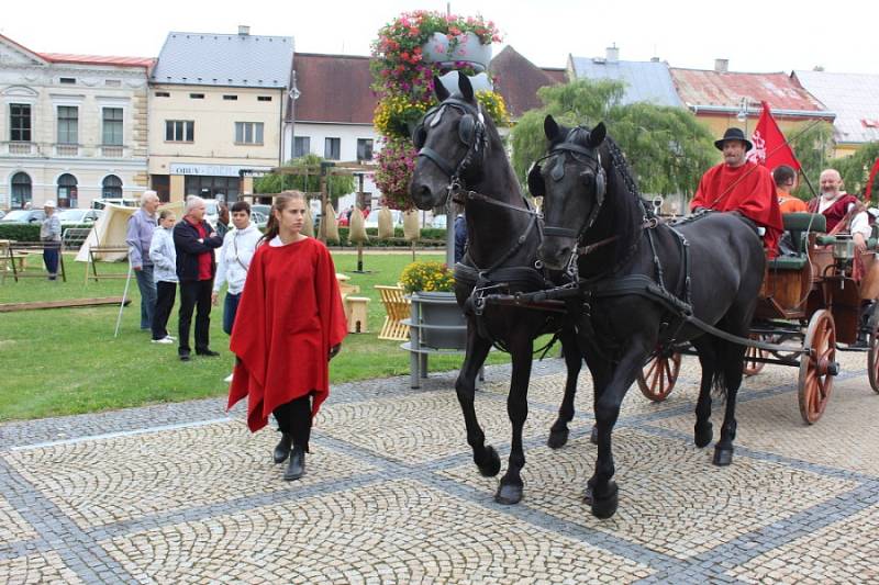 Bělá naposledy přivítala Karla IV.