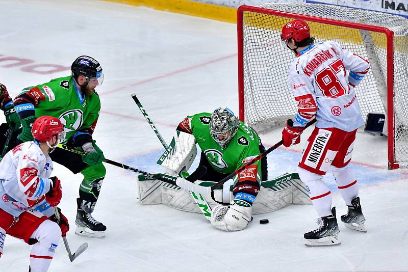 Semifinále Tipsport extraligy, 4. zápas: BK Mladá Boleslav - HC Oceláři Třinec