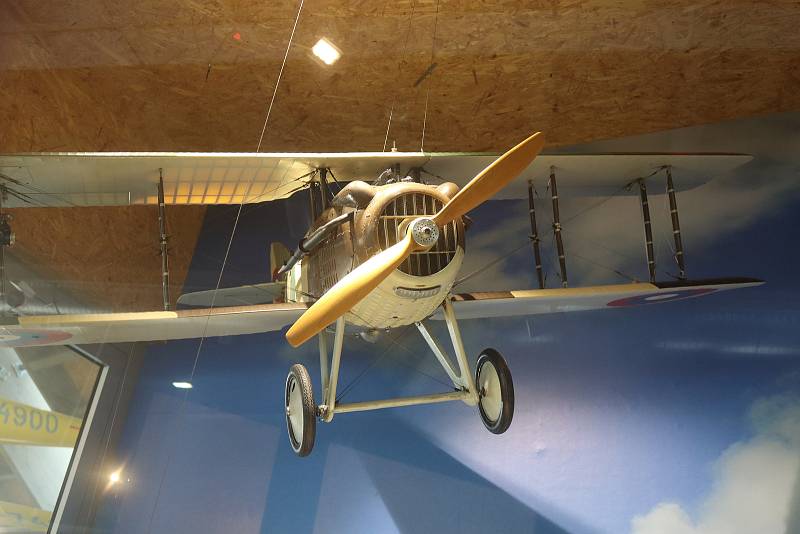 Letecké muzeum v Mladé Boleslavi během lockdownu.