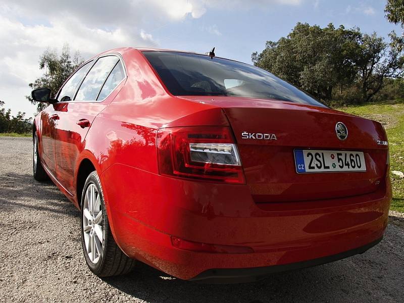 Škoda Octavia III zkušební jízdy Faro, Portugalsko