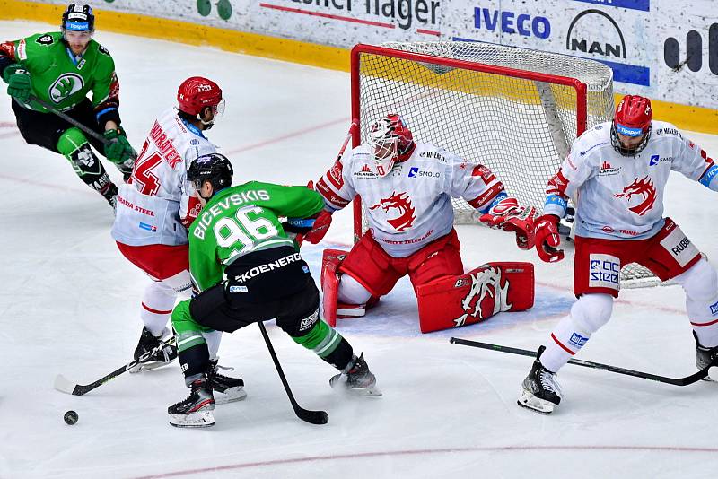 Semifinále Tipsport extraligy, 4. zápas: BK Mladá Boleslav - HC Oceláři Třinec