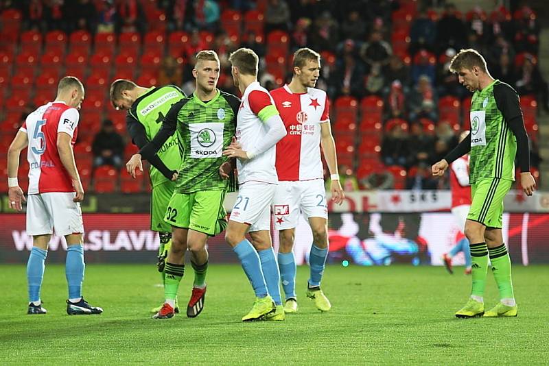 Slavia porazila doma Mladou Boleslav těsně 3:2