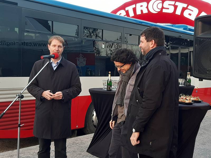 Otevření autobusového terminálu v Mnichově Hradišti