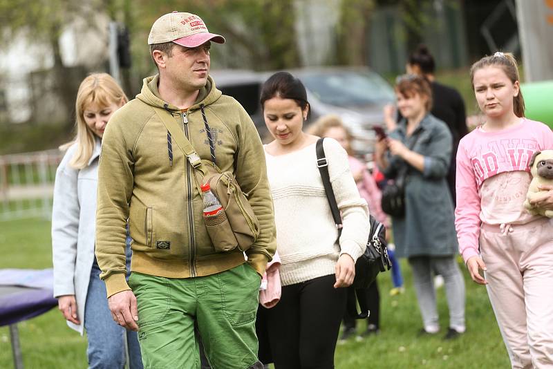 Z čarodějnického odpoledne na Krásné louce v sobotu 30. dubna 2022.