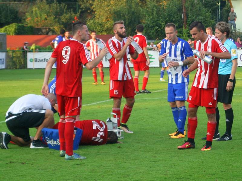 MOL Cup: SK Zápy - FK Mladá Boleslav (1:2).