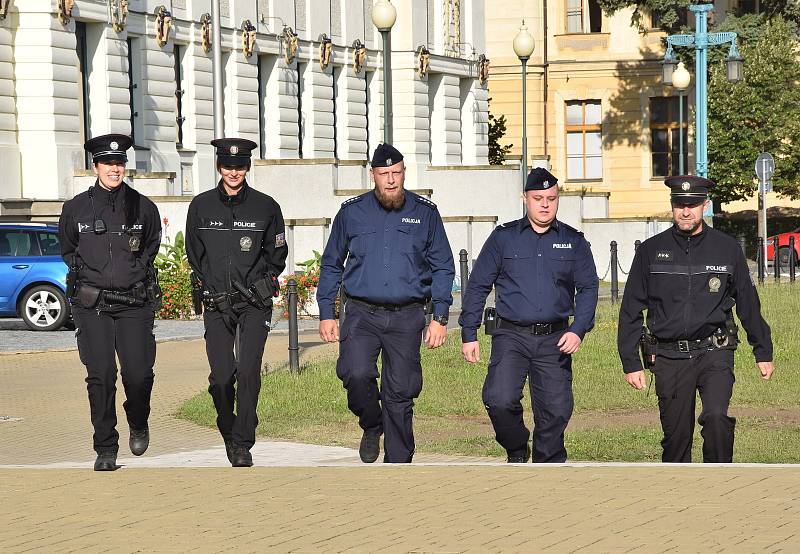 Polští policisté působili ve společných hlídkách s mladoboleslavskými policisty.