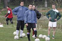 Čtvrteční trénink fotbalistů Bousova 