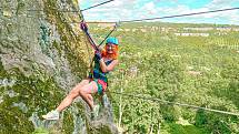 Via ferrata Slánská hora