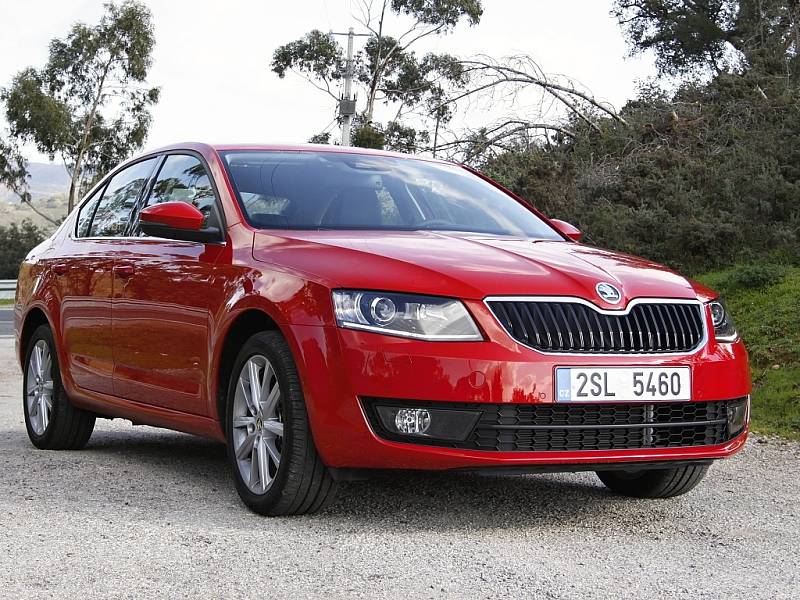 Škoda Octavia III zkušební jízdy Faro, Portugalsko