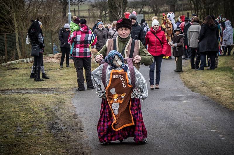 Masopust v Bílé Hlíně u Mnichova Hradiště.