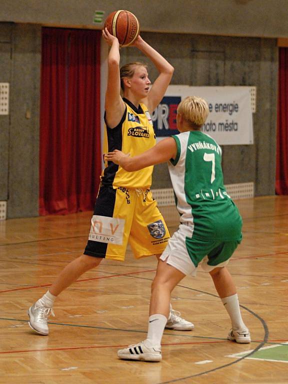 Basketbalová liga žen: Basket Slovanka Mladá Boleslav - Valosun Brno