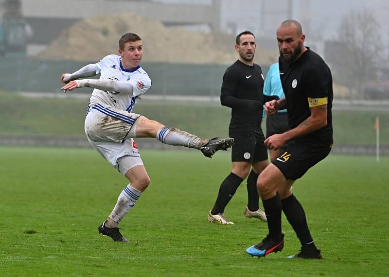 ČFL B, 15. kolo: FK Mladá Boleslav B - FK Přepeře (3:2), hráno 12. listopadu 2022.