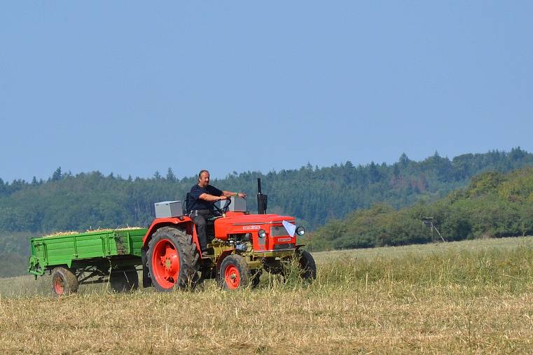 V Košíku u Mladé Boleslavi se konala traktoriáda a sraz historických traktorů.