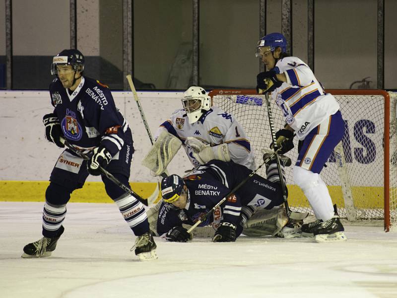 I. hokejová liga: HC Benátky nad Jizerou - Stadion Litoměřice