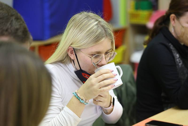 Volební okrsek číslo 1 v Mnichově Hradišti