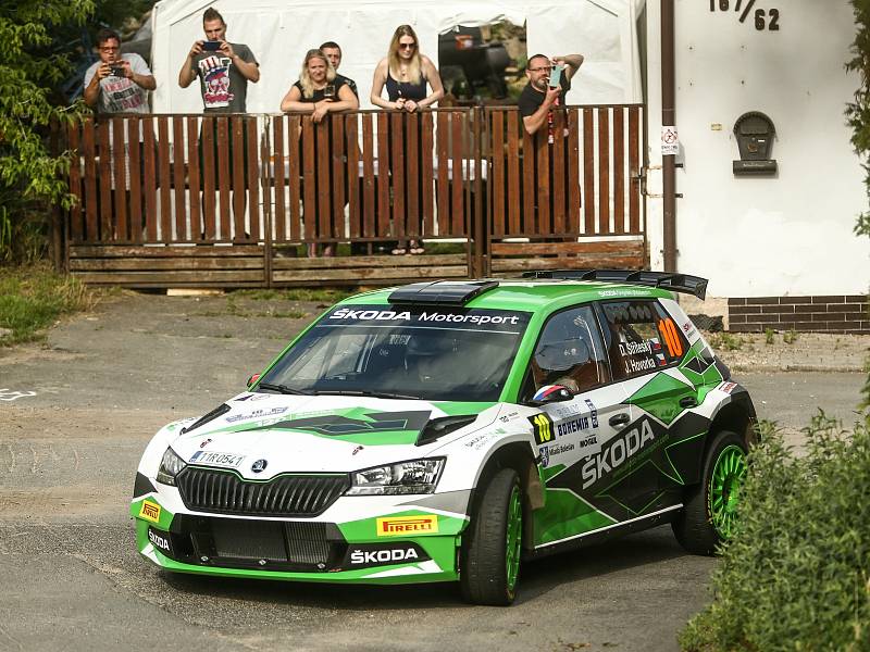 Rally Bohemia v Mladé Boleslavi v neděli 11. července 2021.