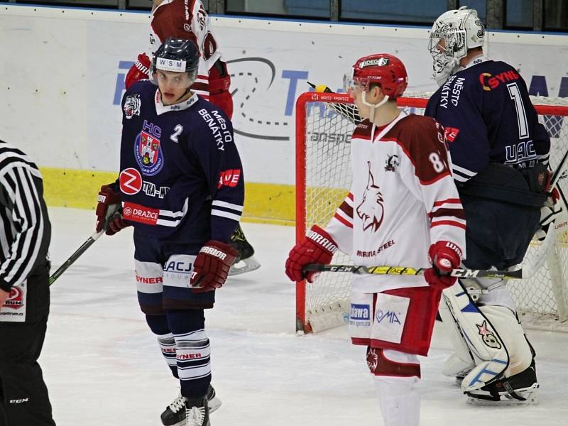 Hokej, WSM liga, 5. zápas předkola, HC Benátky nad Jizerou - HC Frýdek-Místek