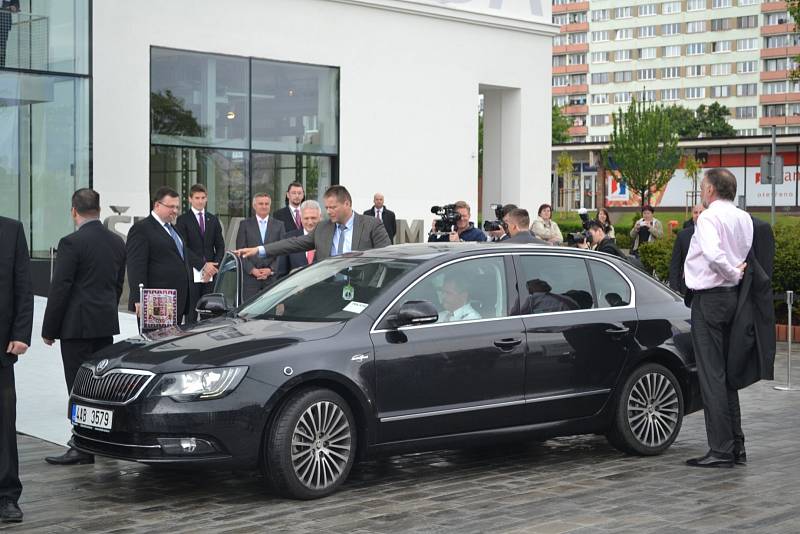 Návštěvu prezidentů Zemana a Gaucka doprovázela přísná bezpečnostní opatření.