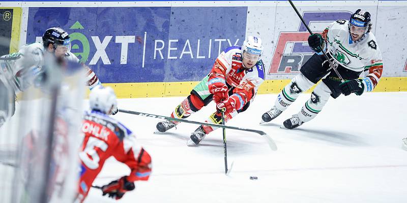 Mladá Boleslav prohrála na ledě Pardubic 1:2 po prodloužení.