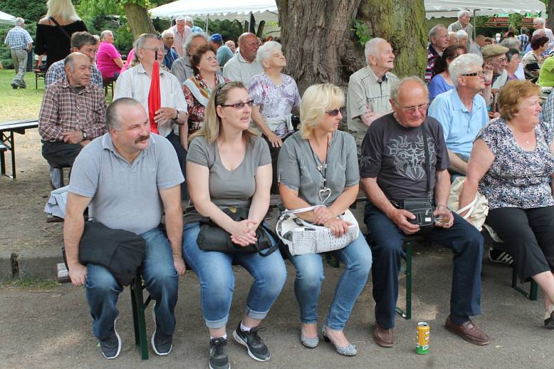 Vtelenská dechparáda zaplnila areál zámku Stránov