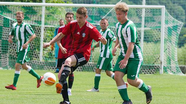 I. A třída, 29. kolo: Pěčice (v zeleném) - Čelákovice (6:2)