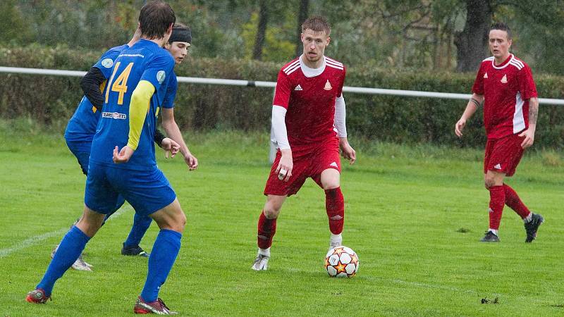 Okresní přebor: Sokol Kosořice - Sokol Řepov (2:3), hráno 1. října 2022.