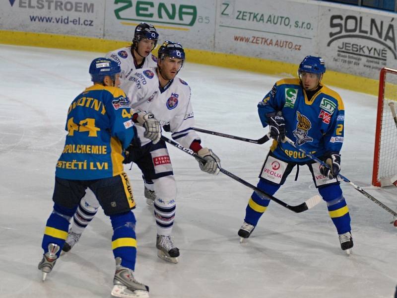 1. hokejová liga: HC Benátky nad Jizerou - HC Slovan Ústečtí Lvi