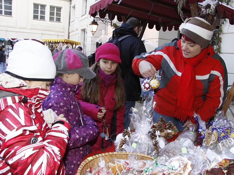 Vánoční jarmark na zámku v Kosmonosích 2012