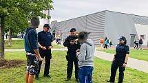 Polští policisté jsou v Mladé Boleslavi