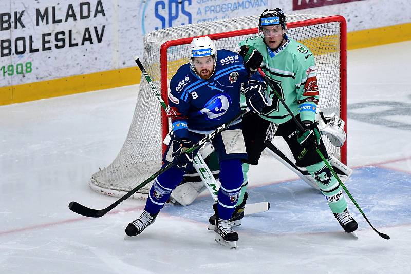 Dohrávka 16. kola hokejové extraligy mezi Mladou Boleslaví a Plzní.