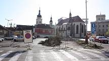 Řidiči si ze zákazem parkování hlavu nelámali. Že na ně může spadnout strom? No a? A kde byla městská policie?