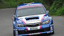 Rally Bohemia - den druhý - rychlostní zkouška 8 Vinec.