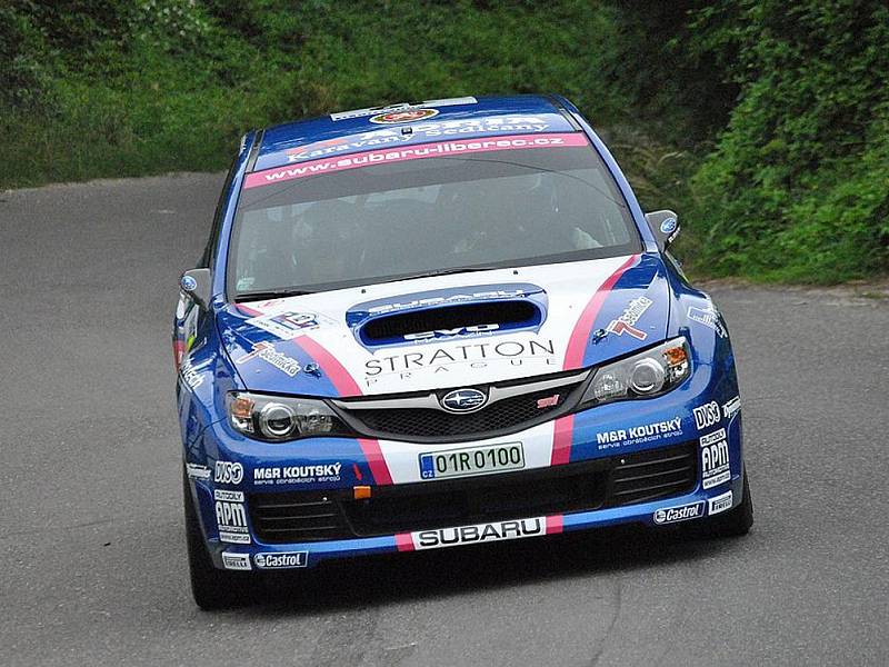 Rally Bohemia - den druhý - rychlostní zkouška 8 Vinec.