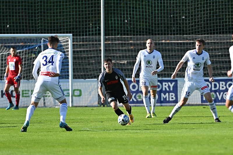 ČFL, 9. kolo: FK Mladá Boleslav B - FK Viktoria Žižkov (0:1), hráno 2. října 2022.