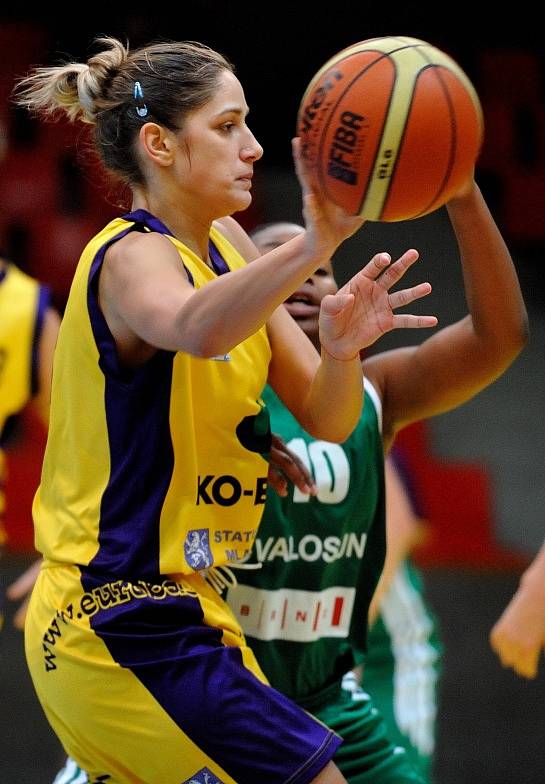 Ženská basketbalová liga: Slovanka Mladá Boleslav - Valosun Brno