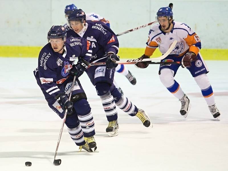 I. hokejová liga, předkolo play-off, 3. zápas: Benátky - Litoměřice