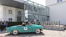 Škoda Auto se letos zúčastnila s pěti historickými modely soutěže historických vozidel Sachsen Classic. Jedna etapa zavítala i do Mladé Boleslavi.