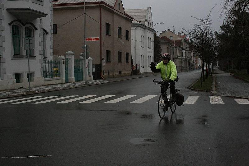 Novoroční vyjížďka.