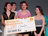 Druhý ročník Boleslavsko hledá talent vyhrálo pěvecké trio El Clavitos.
