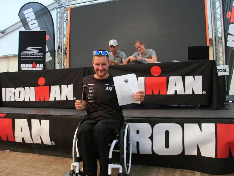 Dobříšský sportovec Jan Tománek si vylepšil osobní rekord v polovičním Ironmanovi a pojede na mistrovství světa.